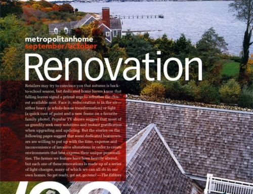 Renovation ’03 by Fred A. Bernstein – Metropolitan Home, September/October 2003